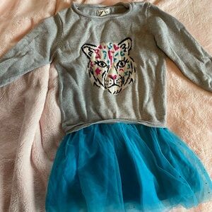 Hatley size 5 sweater dress